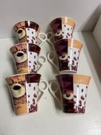 6 bekers, Ophalen of Verzenden, Zo goed als nieuw, Overige stijlen, Kop(pen) en/of Schotel(s)