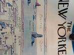 The New Yorker. Poster van New York. Origineel. 1976, Verzenden, Gebruikt, A1 t/m A3