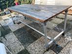 Tuintafel (221 l x 79,5 b x 75 h), Tuin en Terras, Ophalen, Zo goed als nieuw, Rechthoekig, Teakhout