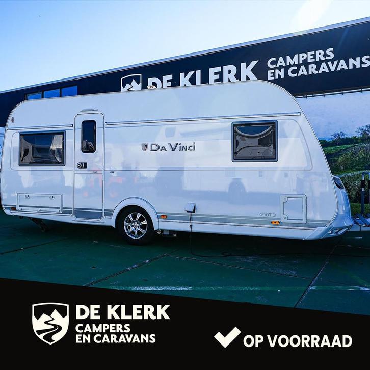 Tabbert DA VINCI 490 TD (bj 2016), Caravans en Kamperen, Caravans, Bedrijf, tot en met 4, 1250 - 1500 kg, Tabbert, 7 tot 8 meter