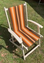 Retro strandstoel camping stoel, Ophalen, Gebruikt, Campingstoel