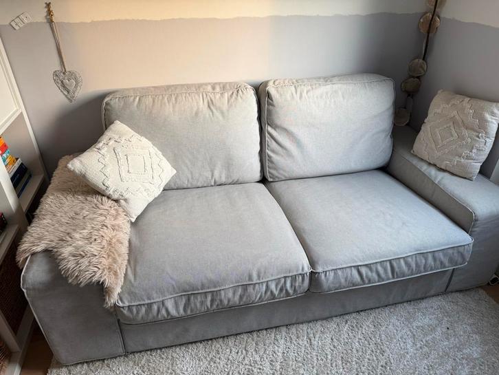 IKEA Kivik bank - wasbare hoes, afneembare leuningen, Huis en Inrichting, Banken | Bankstellen, Gebruikt, Rechte bank, Tweepersoons