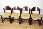 Brutalisme stoelen Hank Lowenstein Padova design jaren '70, Huis en Inrichting, Gebruikt, Bruin, Geen, Geen