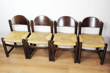 Brutalisme stoelen Hank Lowenstein Padova design jaren '70 beschikbaar voor biedingen