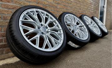 Audi R8 style A4 A5 velgen 19 inch met banden beschikbaar voor biedingen