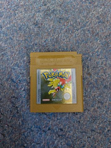 Pokémon Gold Version - Game Boy beschikbaar voor biedingen