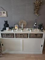 Wit Dressoir met Salontafel, Huis en Inrichting, Kasten | Dressoirs, Ophalen, Overige materialen, Gebruikt, 150 tot 200 cm