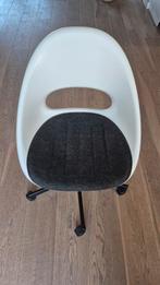 Bureaustoel Ikea loberget / malskär wit, Ophalen, Gebruikt, Wit, Bureaustoel