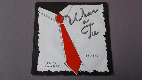 45t. wear a tie. love unwanted. ex+, Cd's en Dvd's, Vinyl Singles, Single, 7 inch, Ophalen of Verzenden