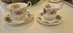 ROYAL ALBERT 2x kop en schotel SERIE berkeley, Ophalen of Verzenden, Zo goed als nieuw, Kop en/of schotel