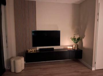 Ikea Besta tv meubel zwart - afbeelding 2