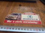 Peugeot wereldkampioen rally, s 85, Verzamelen, Ophalen of Verzenden, Zo goed als nieuw