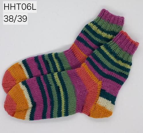 Handgebreide sokken maat 38/39, Kleding | Dames, Sokken en Kousen, Nieuw, Sokken en Kniesokken, Overige maten, Overige kleuren