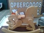 Blank houten HOBBELPAARD ~ voor POP of BEER ~ Handwerk ZGAN, Antiek en Kunst, Ophalen of Verzenden