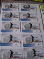 DIVERSEN COINCARDS 5 EURO  O.A.  MANHATTENN   EN  W.N.F., Ophalen of Verzenden, Koningin Beatrix, Euro's, Setje