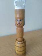 Flesopener met mannetje in een ton, Ophalen of Verzenden, Gebruikt