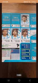 Panini world cup Euro 2006 o.a Messi, Ophalen of Verzenden, Poster, Plaatje of Sticker, Buitenlandse clubs