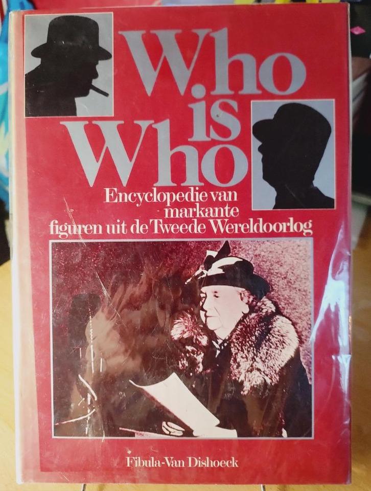 WHO is WHO van markante figuren uit de Tweede Wereldoorlog, Boeken, Geschiedenis | Wereld, Zo goed als nieuw, Europa, 20e eeuw of later