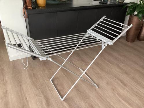 Droogrek electrisch verwarmd, inklapbaar, Tuin en Terras, Droogmolens en Wasrekken, Zo goed als nieuw, Wasrek, Ophalen