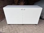 Witte wand kast, Ophalen, Kunststof, Gebruikt, Minder dan 100 cm