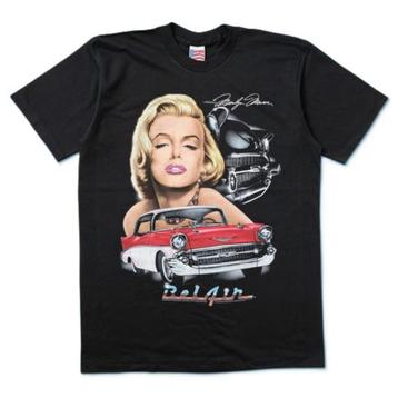 MARILYN MONROE BLACK T-SHIRT BEL AIR     beschikbaar voor biedingen