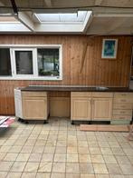 Keukenblok, Ophalen, Zo goed als nieuw, Wit, Enkelwandige keuken