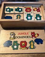 Houten jungle domino, Ophalen, Gebruikt