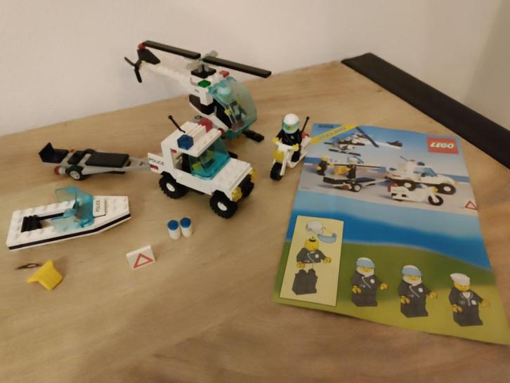 Vintage Lego politie set - 6354 Persuit Squad, Kinderen en Baby's, Speelgoed | Duplo en Lego, Gebruikt, Lego, Complete set, Ophalen of Verzenden