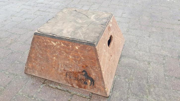 Dressuur blok, Dieren en Toebehoren, Paarden en Pony's | Overige Paardenspullen, Gebruikt, Overige soorten, Ophalen of Verzenden