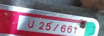 Diesel Motor U25/661 M25/648 Peugeot J5 Citroen C25 CX 2.5 beschikbaar voor biedingen