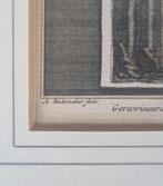 Kopergravure A Rademaker domtoren Utrecht 1674, Antiek en Kunst, Ophalen of Verzenden