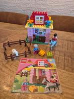 Lego duplo Paardenstal 10500 ZGAN, Kinderen en Baby's, Speelgoed | Duplo en Lego, Ophalen of Verzenden, Zo goed als nieuw, Complete set