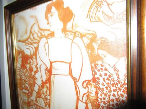 JAN TOOROP VROUWEN ARBEID 1898, Antiek en Kunst, Kunst | Litho's en Zeefdrukken, Ophalen of Verzenden