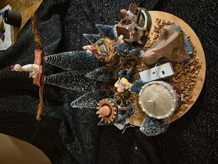 Eye catcher efteling met licht, Diversen, Kerst, Zo goed als nieuw, Ophalen of Verzenden