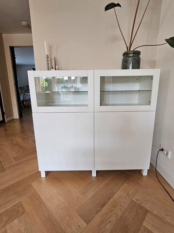 BESTA kastje van Ikea met extra deurtjes