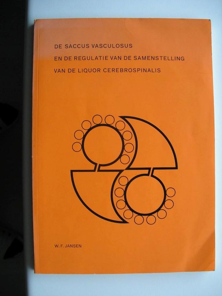 De saccus vasculosus - Proefschrift -Vissen-, Boeken, Dieren en Huisdieren, Zo goed als nieuw, Vissen, Ophalen of Verzenden