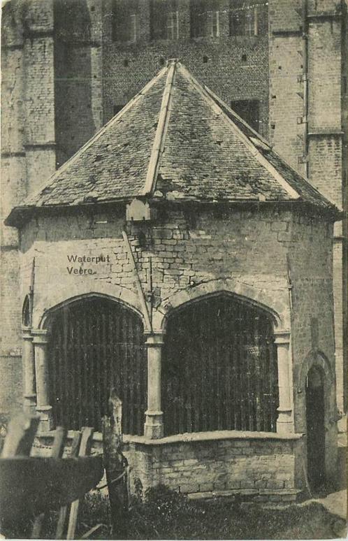 (381-073-021) Veere Waterput, Verzamelen, Ansichtkaarten | Nederland, Zeeland, Ophalen of Verzenden