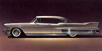 1958 cadillac fleetwood sixty special deuren sedan airbrush beschikbaar voor biedingen