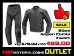 Leren motorpak Buse Assen Combi Zwart - MEN, Info@huybersmotoren.nl, HM - Sale, NL, Ophalen