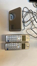 Panasonic kx-tge210nl 2x telefoons, Telecommunicatie, Gebruikt, Ophalen of Verzenden, 2 handsets
