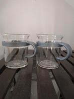 Twee theeglazen bodum, Huis en Inrichting, Glas of Glazen, Gebruikt, Ophalen of Verzenden, Glas