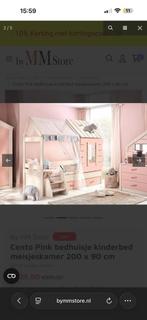 Sentopink bedhuis met kast