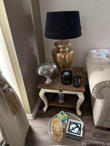 Riviera Maison bijzettafel 60x60 driftwood beschikbaar voor biedingen