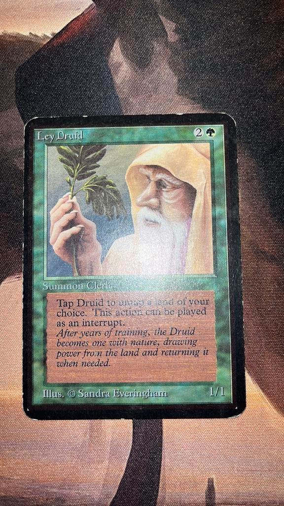 Ley Druid Alpha, Hobby en Vrije tijd, Verzamelkaartspellen | Magic the Gathering, Zo goed als nieuw, Ophalen of Verzenden