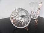 Val st Lambert Fifties Art Deco Vazenset, Aanbieding, Antiek en Kunst, Antiek | Vazen, Ophalen of Verzenden
