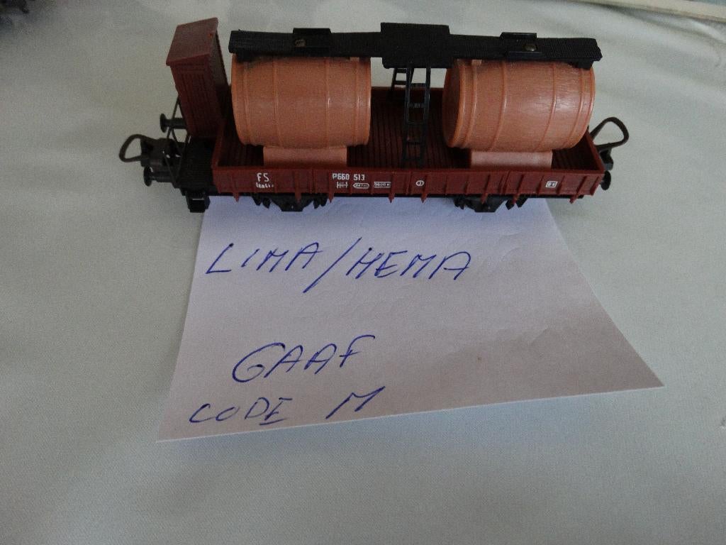 HO: Rest Lima, Jouef. Overcompleet., Hobby en Vrije tijd, Modeltreinen | H0, Gebruikt, Treinset, Gelijkstroom of Wisselstroom