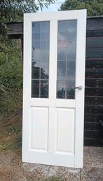 Oude Paneel & Glas in Lood Deuren - Opknappers, Doe-het-zelf en Verbouw, Deuren en Horren, Gebruikt, 80 tot 100 cm, Binnendeur