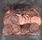 Ierland 5 eurocent 2002 (100 stuks) in orgineel zakje UNC, Postzegels en Munten, Munten | Europa | Euromunten, Ierland, Ophalen of Verzenden