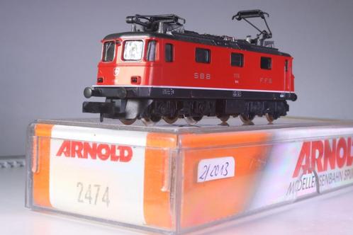 Elektrische locomotief type Re4/4-II, rood, SBB, Hobby en Vrije tijd, Modeltreinen | N-Spoor, Zo goed als nieuw, Locomotief, Gelijkstroom
