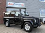 Land Rover Defender 2.4 TD 110 SW E! Airco! Schuifdak!, 1940 kg, Gebruikt, Zwart, 4 cilinders